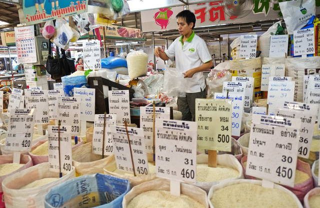 Xuất khẩu gạo của Thái Lan giảm xuống mức thấp nhất trong vòng 20 năm