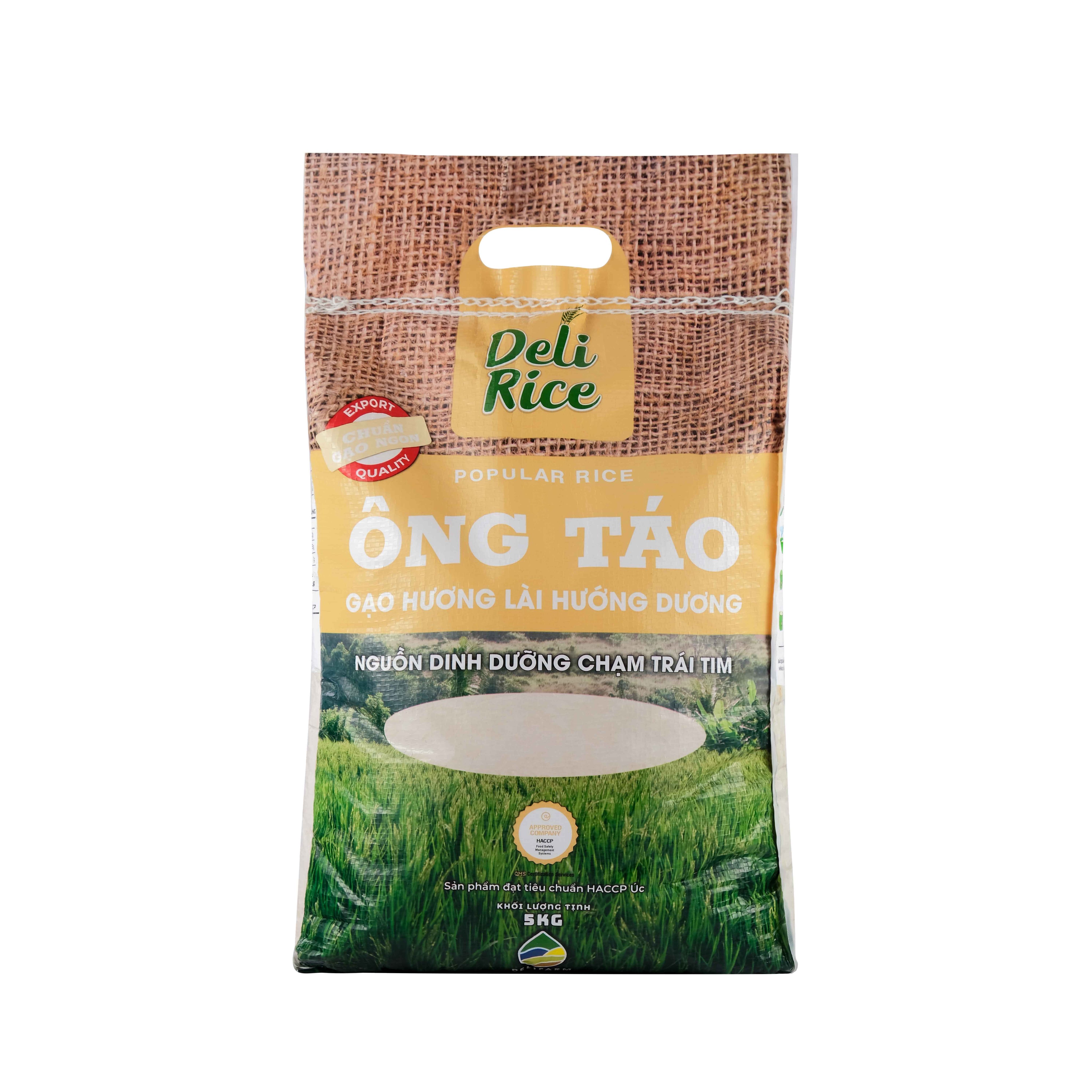 Gạo Ông Táo - Hương Lài Hướng Dương - Túi 5kg