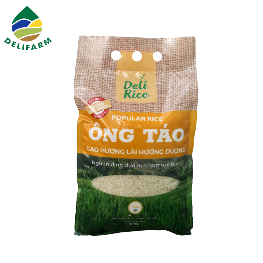 Gạo Ông Táo - Hương Lài Hướng Dương - Túi 5kg